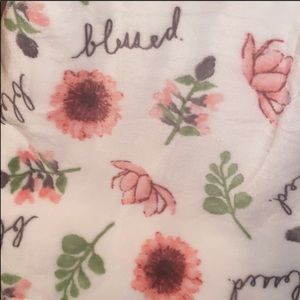 Rae Dunn Blessed Blanket with Rae Dunn hanger
